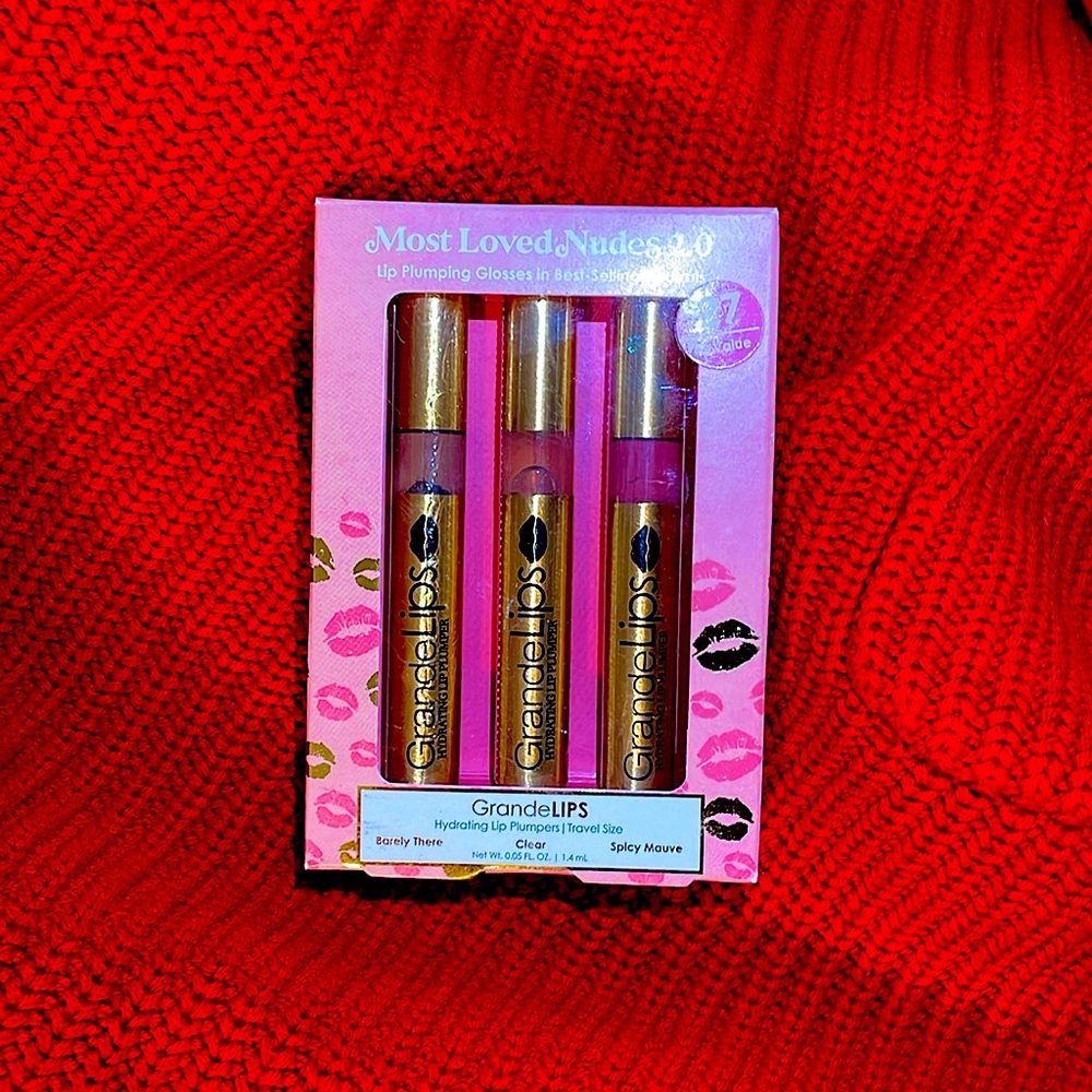GrandeLIPS Hydrating Lip Plumpers. 3 Pack